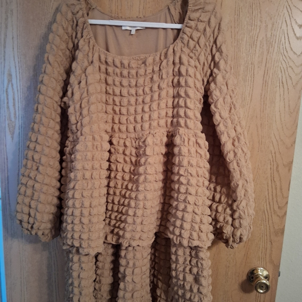 Simply Southern Beige Long Sleeve Shirt